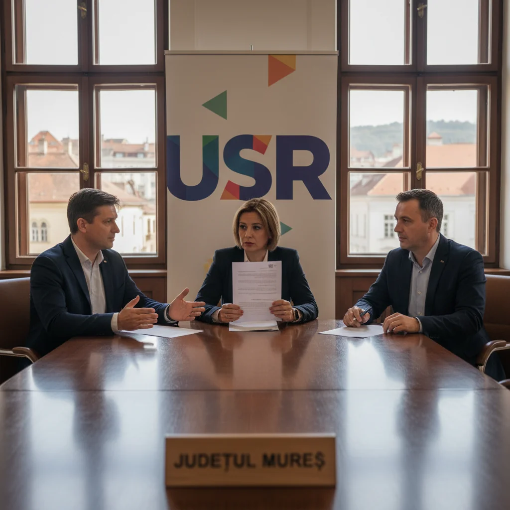 USR Mureș anunță la Târgu Mureș că revendică un post de subprefect în județ