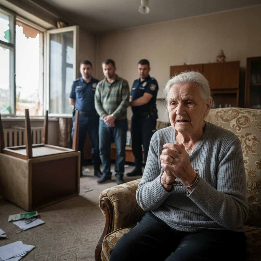 VIDEO. Patru bărbați reținuți după ce au jefuit o femeie de 89 de ani, pretinzând că sunt angajați