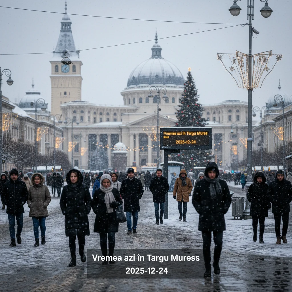 Vremea azi în Targu Mures — 2025-12-24